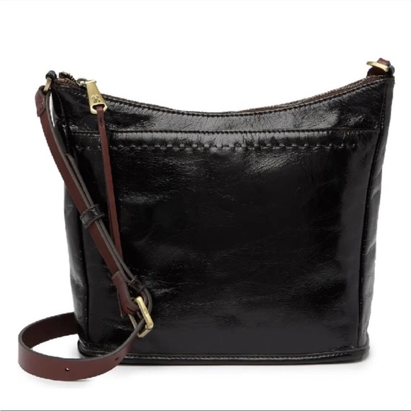 HOBO Handbags - NWOT Hobo Aviva crossbody shiny leather bag